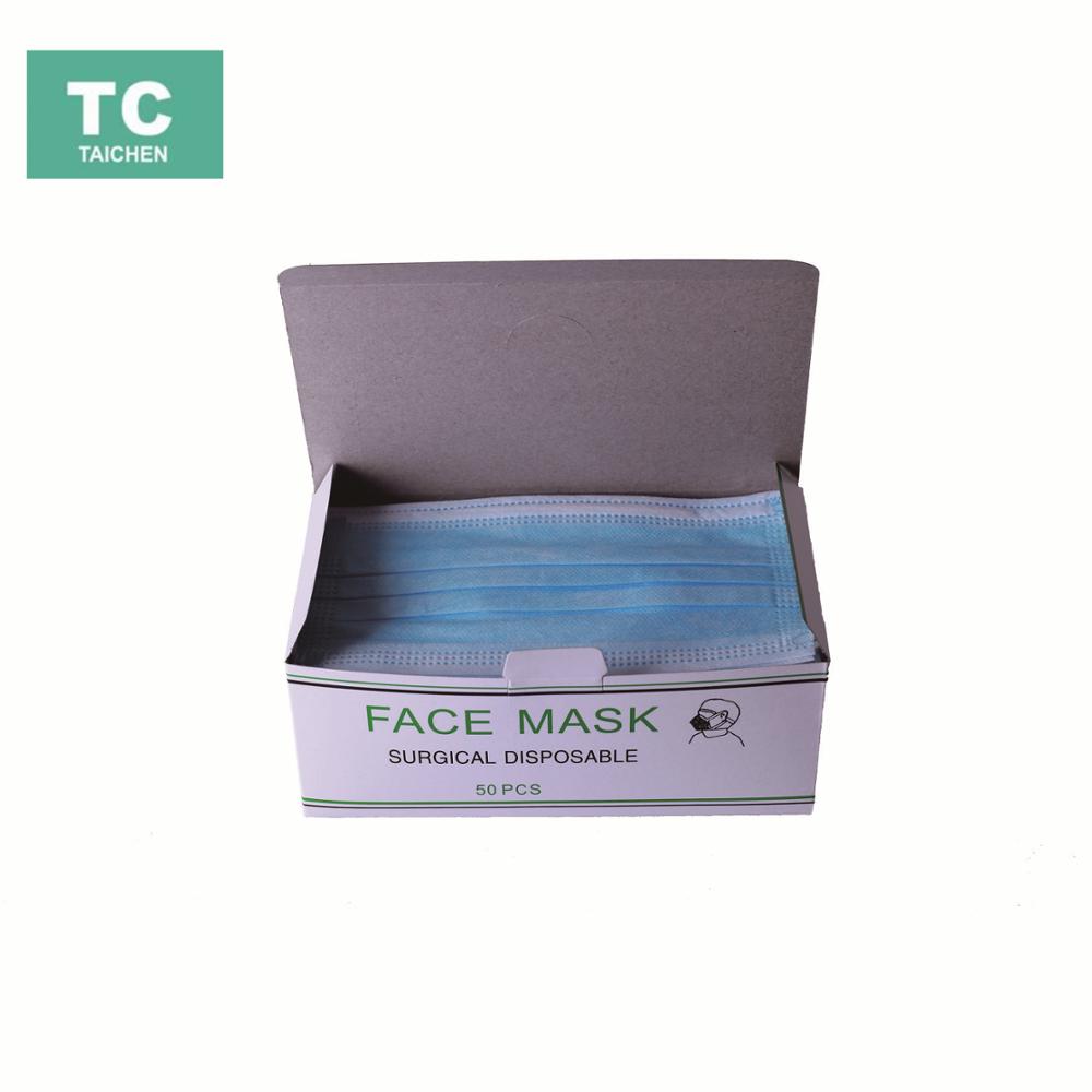 Disposable face mask 3 layer